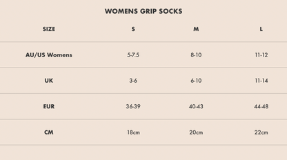 Crew Non Slip Grip Socks